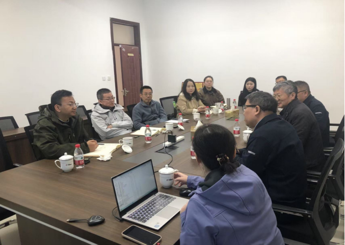 自动化院合规调研组到纯氢星空电竞技术开发中试基地调研